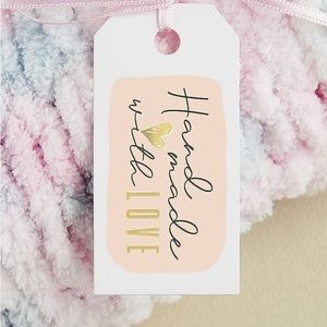 25 - handmade with love stickers